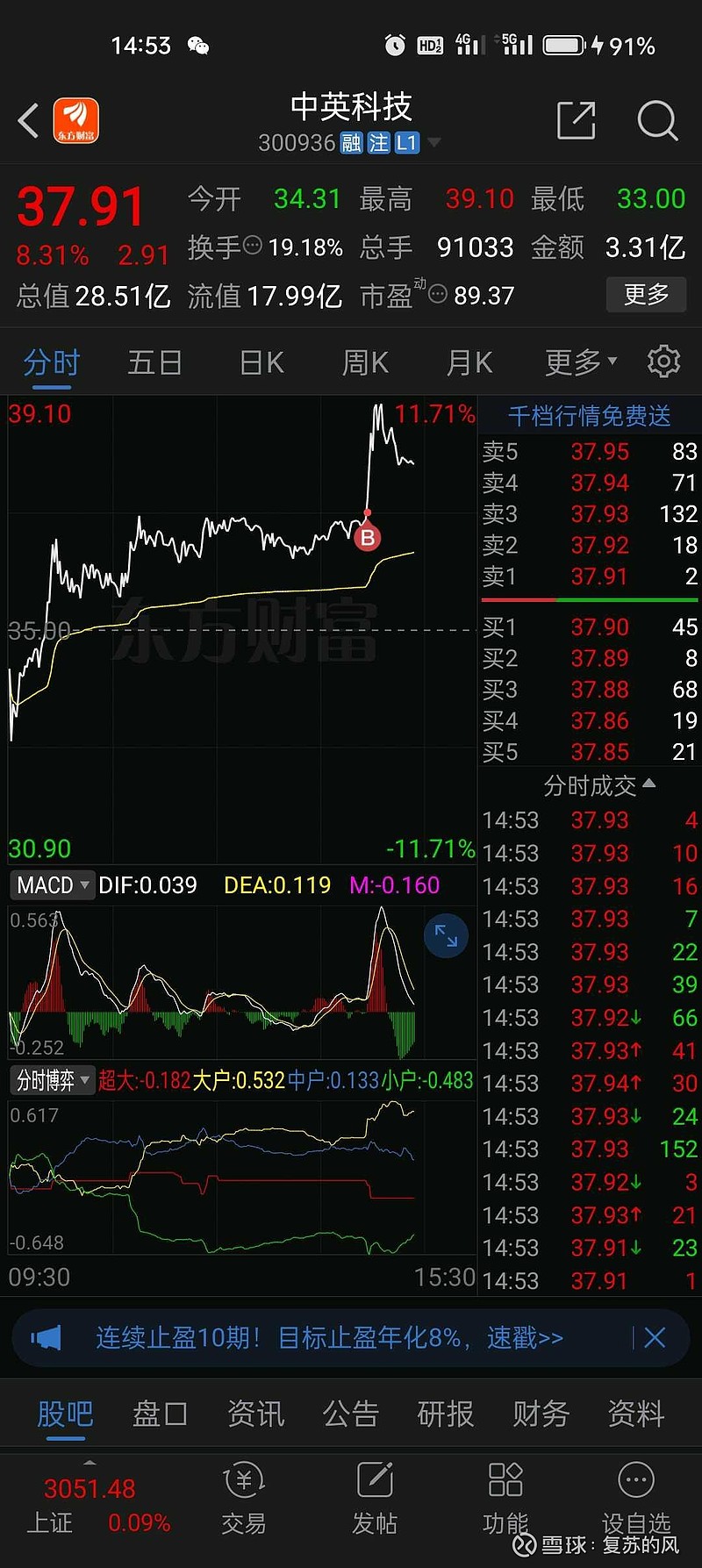 *ST龙津演绎“天地板”走势