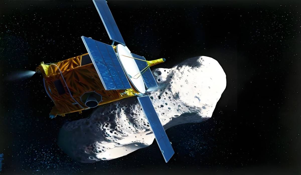 美国小行星撞击试验:碎石喷发产生巨大推力改变小行星轨道