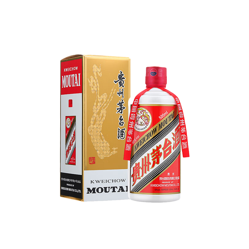 飞天53%vol 500ml贵州茅台酒1月1日9时i茅台开售