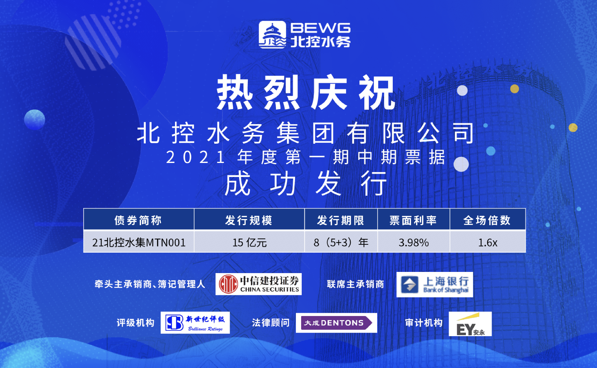 安阳钢铁4亿元中票完成发行,利率4%