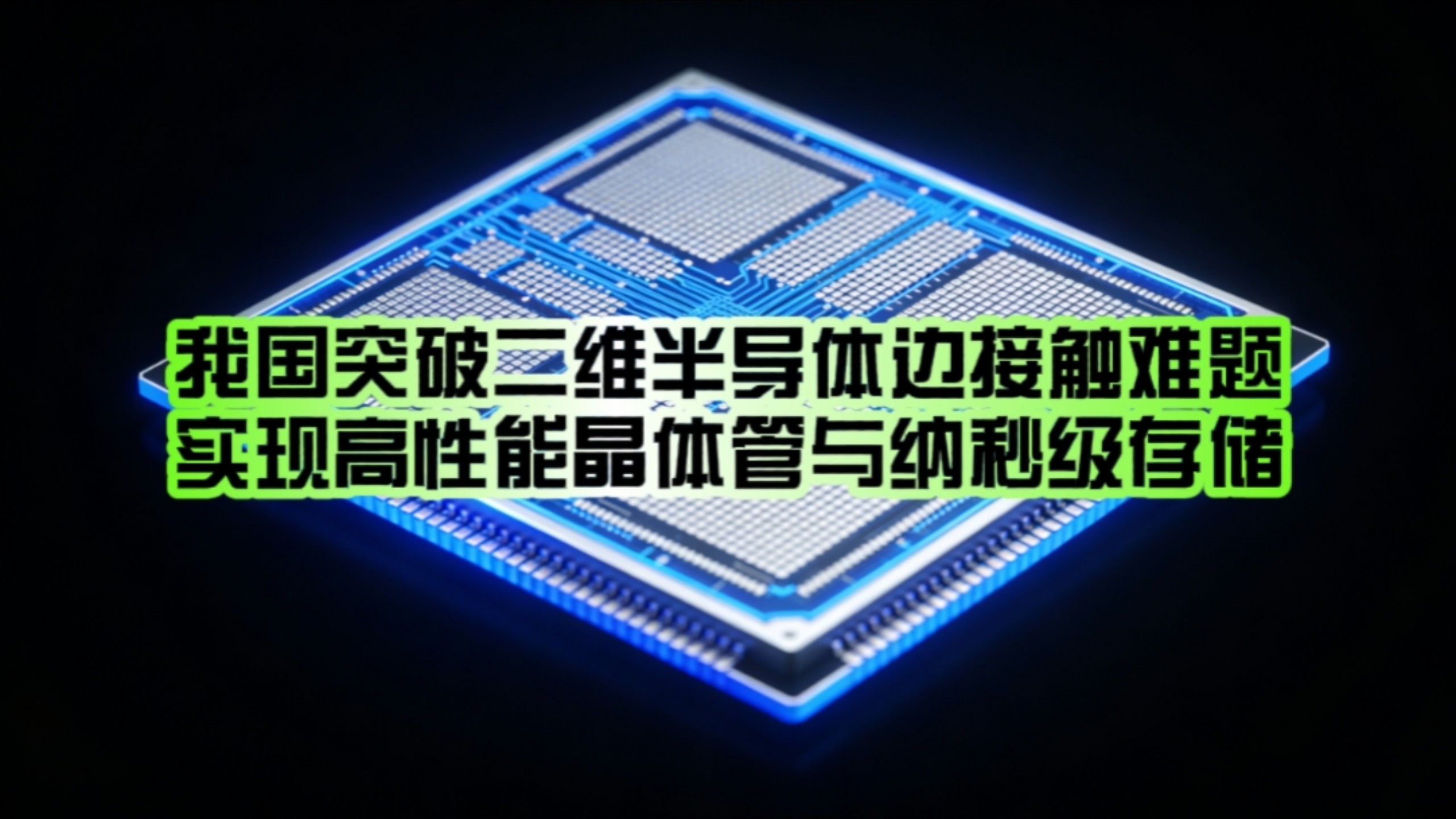 我国科研团队在二维半导体领域取得新进展