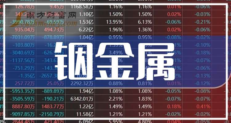 41.52亿主力资金净流入,金属铅概念涨4.93%
