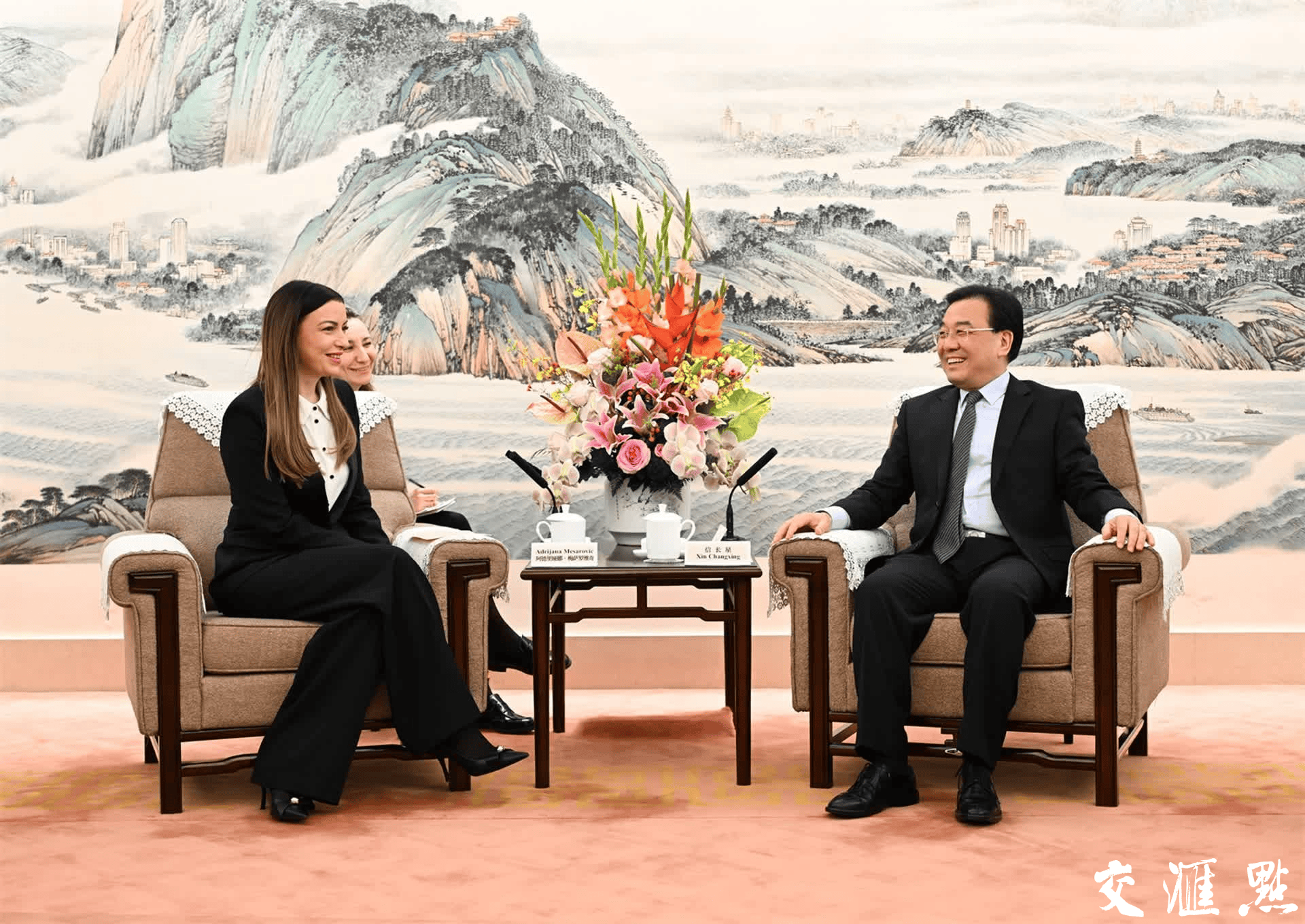 驻玻利维亚大使王亮拜会玻新任副外长阿尔塞